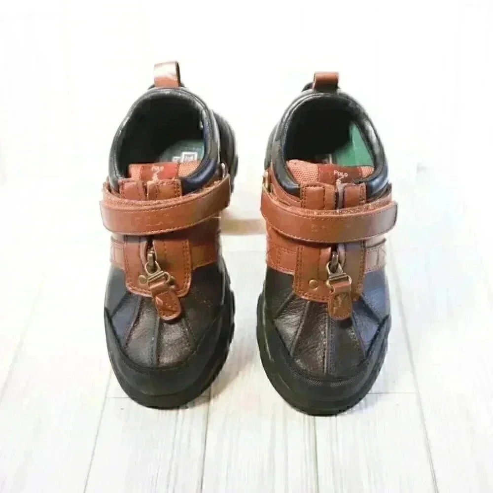 Polo by Ralph Lauren Boy's size 1 Leather upper Ralph Lauren Oxfordable III boot